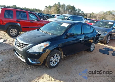 2018 Nissan Versa 1.6 Sv из США, поврежденный, VIN 3N1CN7AP6JL880390